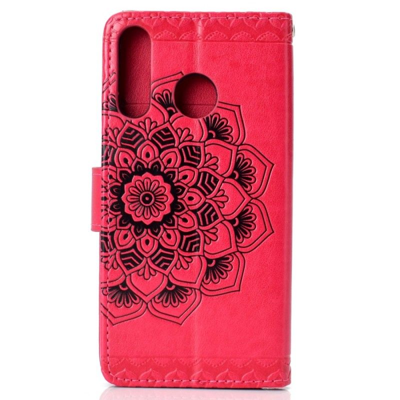 Pokrowce Huawei P30 Lite Szary Czarny Elegancka Mandala