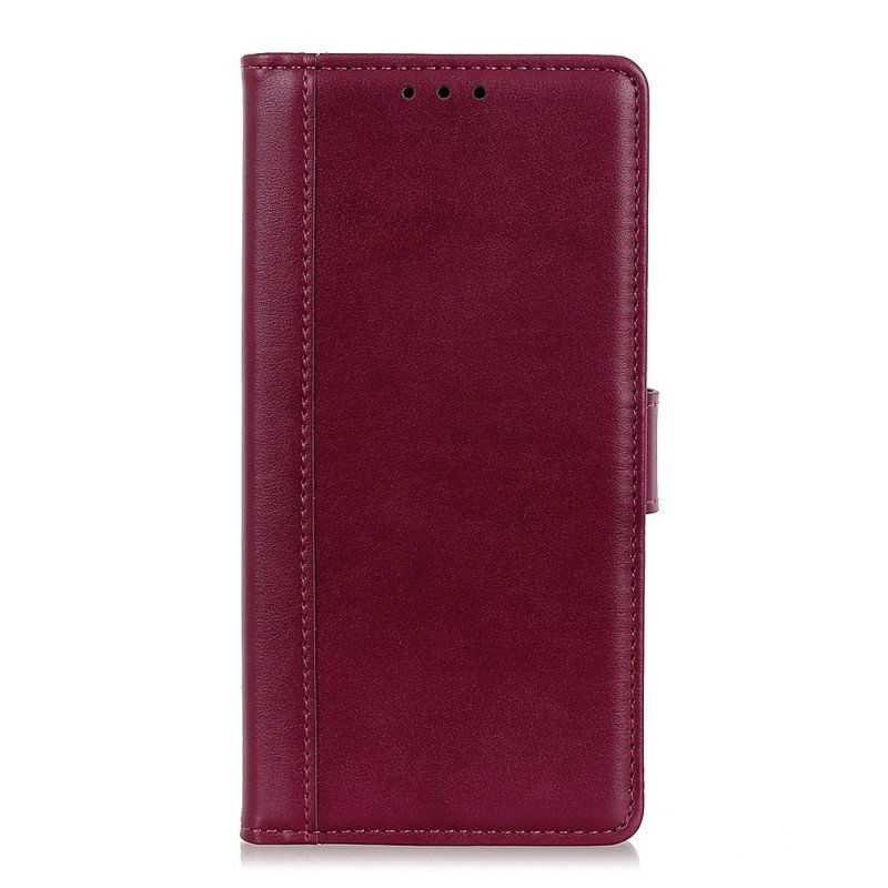 Etui Folio do Samsung Galaxy A13 5G / A04s Stylowa Skórzana Elegancja