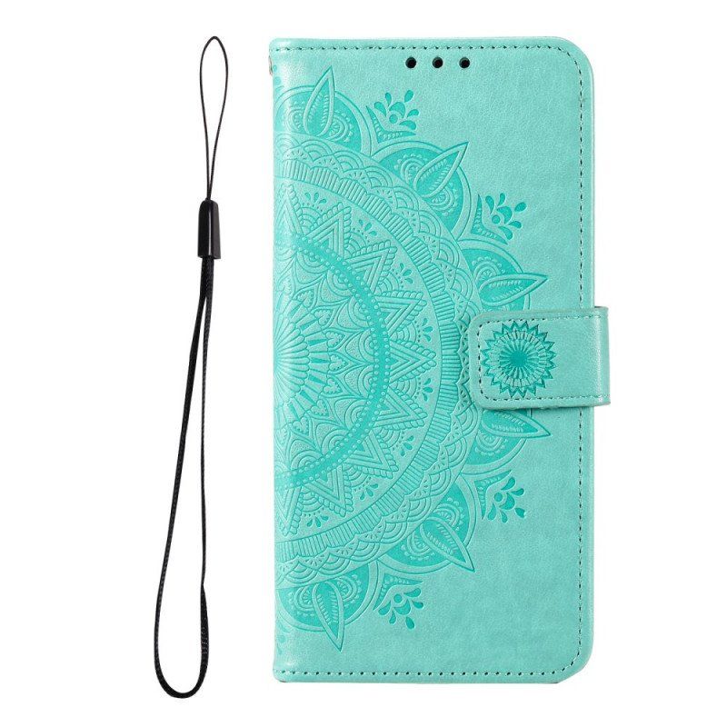 Etui Na Telefon Pokrowce do Samsung Galaxy A13 5G / A04s Mandala Słońca