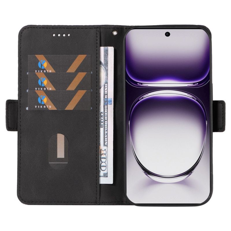 Etui Folio Oppo Reno 12 5g Diamentowe Nadruki Z Paskiem Etui Ochronne
