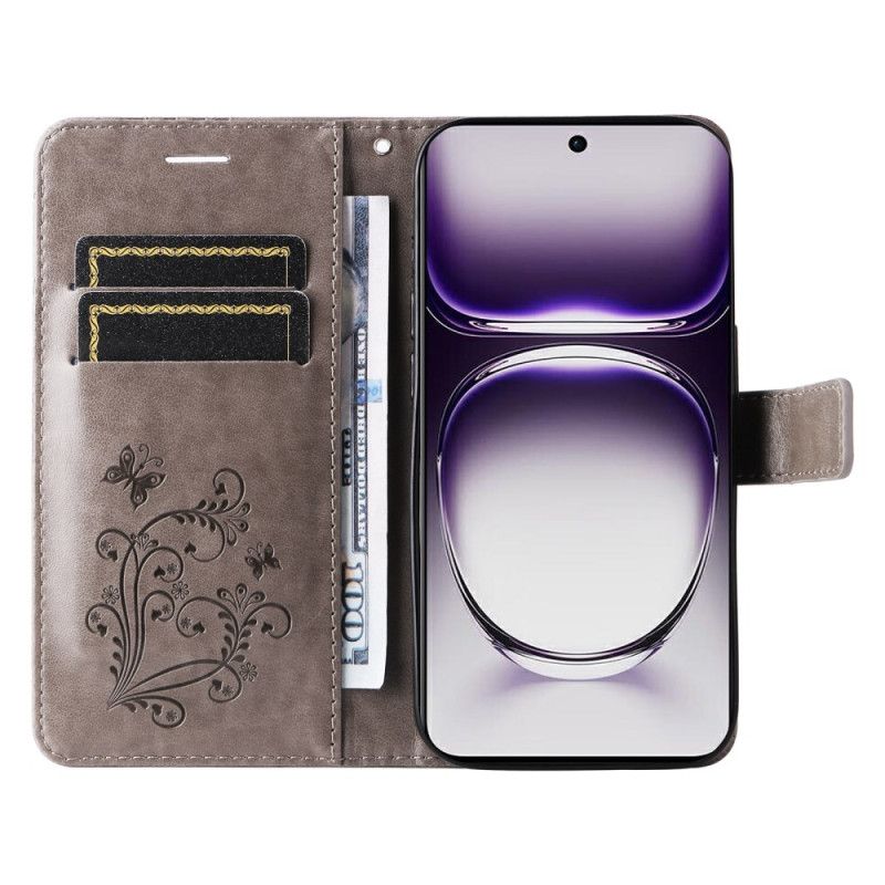 Etui Folio Oppo Reno 12 5g Gigantyczne Motyle Etui Ochronne