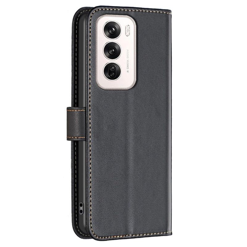 Etui Folio Oppo Reno 12 5g Klasyczny Kolor Binfen Etui Ochronne