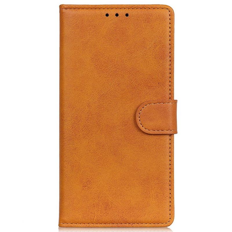 Etui Folio Oppo Reno 12 5g Matowa Sztuczna Skóra Etui Ochronne