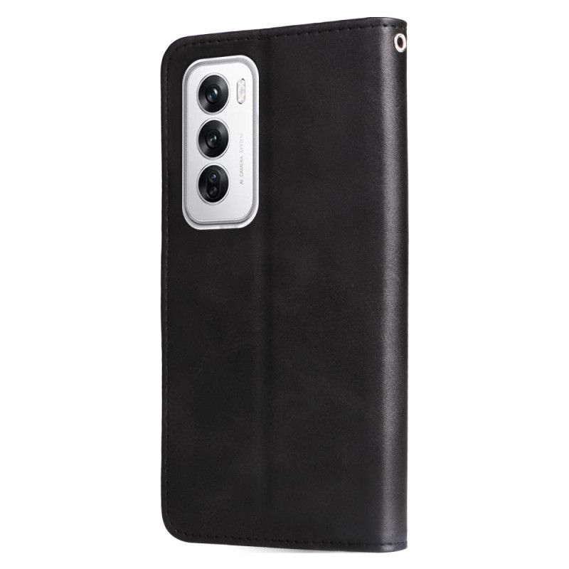 Obudowa Oppo Reno 12 5g Etui Na Telefon Kieszeń Zapinana Na Zamek