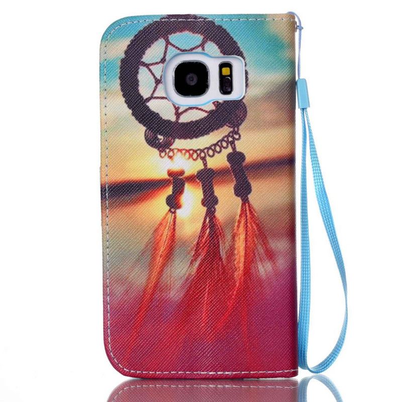 Etui Folio Samsung Galaxy S7 Kolorowy Łapacz Snów