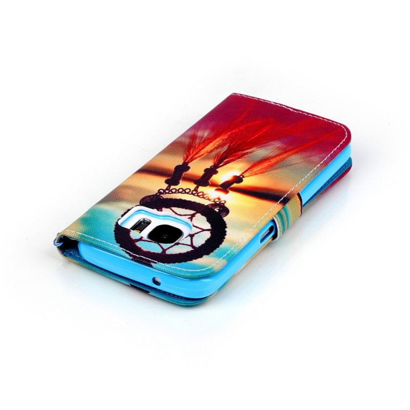 Etui Folio Samsung Galaxy S7 Kolorowy Łapacz Snów