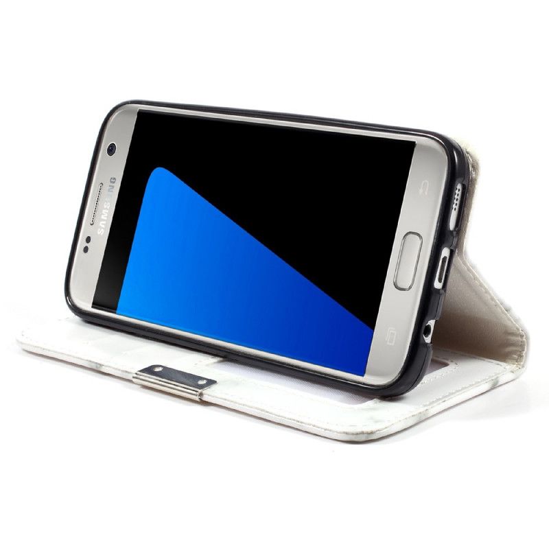 Flip Kotelot Samsung Galaxy S7 Etui na Telefon Marmur