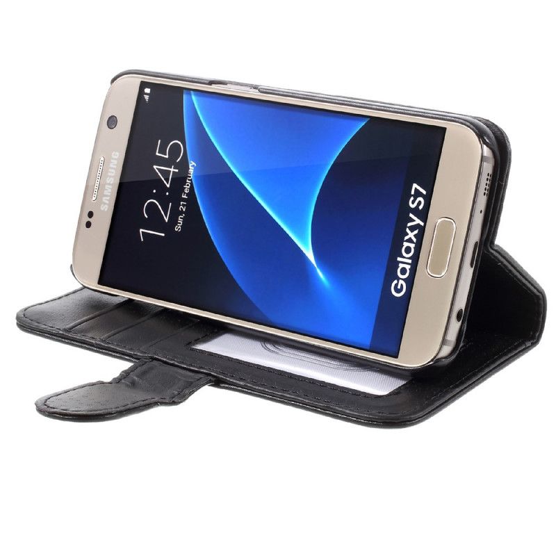 Pokrowce Samsung Galaxy S7 Klasyczny Styl Skóry