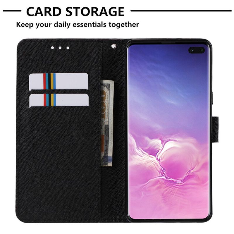 Etui Folio Samsung Galaxy S10 5G Nie Dotykaj Mojego Telefonu