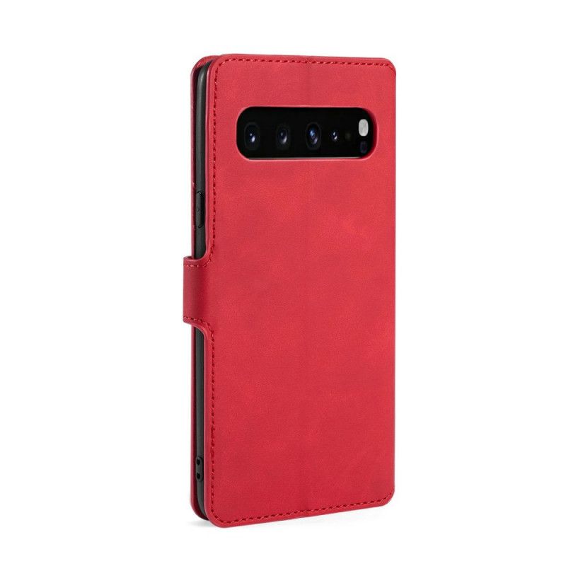 Etui Folio Samsung Galaxy S10 5G Szary Czarny Dg.Ming Etui Ochronne