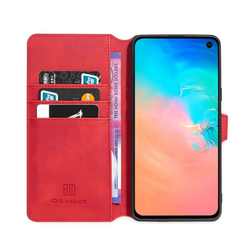 Etui Folio Samsung Galaxy S10 5G Szary Czarny Dg.Ming Etui Ochronne