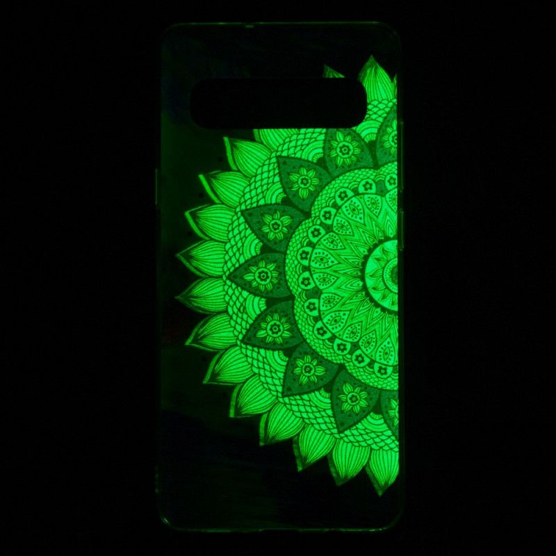 Etui Samsung Galaxy S10 5G Mandala W Kolorze Fluorescencyjnym Etui Ochronne