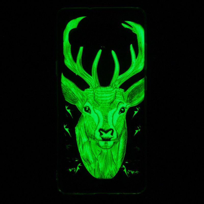 Futerały Samsung Galaxy S10 5G Etui na Telefon Fluorescencyjny Majestatyczny Jeleń