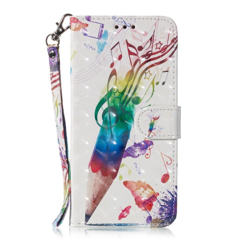 Etui Folio Honor 8A Muzyczne Ołówki