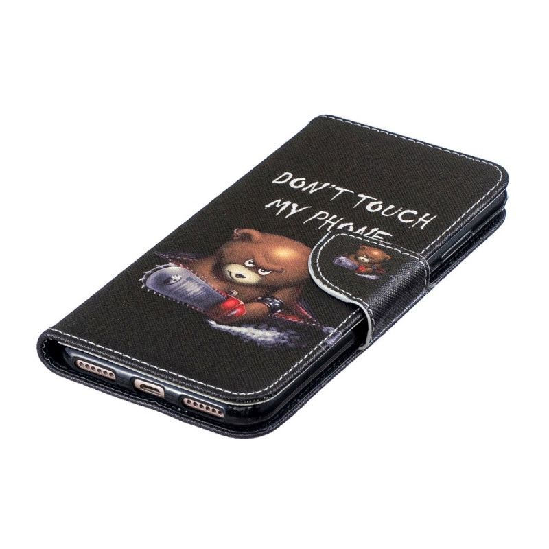 Etui Folio Honor 8A Niebezpieczny Niedźwiedź Etui Ochronne