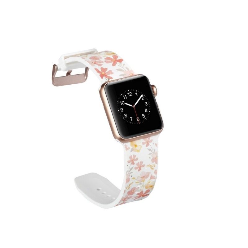 Pasek Do Zegarka Apple 40/38 Mm Eleganckie Kwiaty