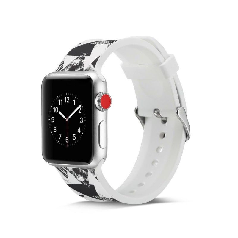 Pasek Do Zegarka Apple 40/38 Mm Z Trójkątnymi Wzorami