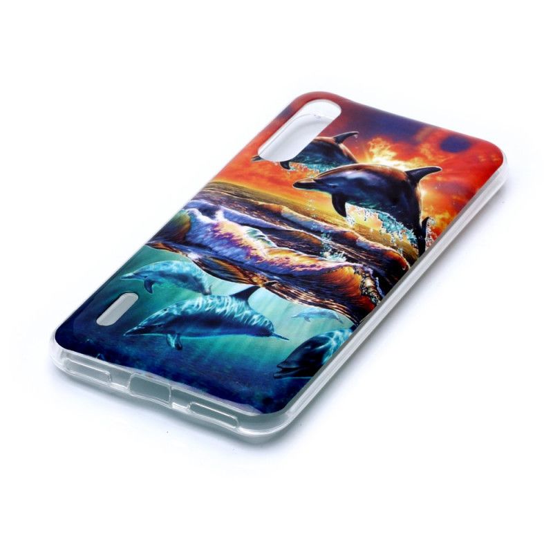 Etui Xiaomi Mi A3 Delfiny Na Wolności