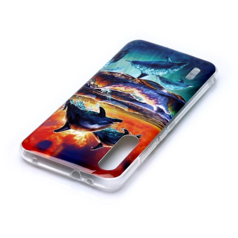 Etui Xiaomi Mi A3 Delfiny Na Wolności