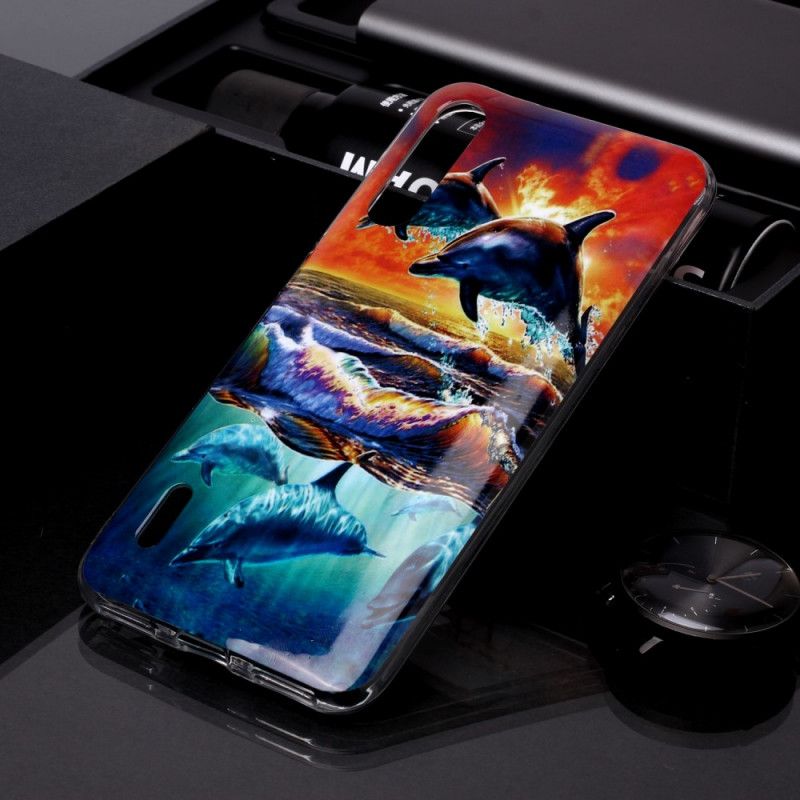 Etui Xiaomi Mi A3 Delfiny Na Wolności