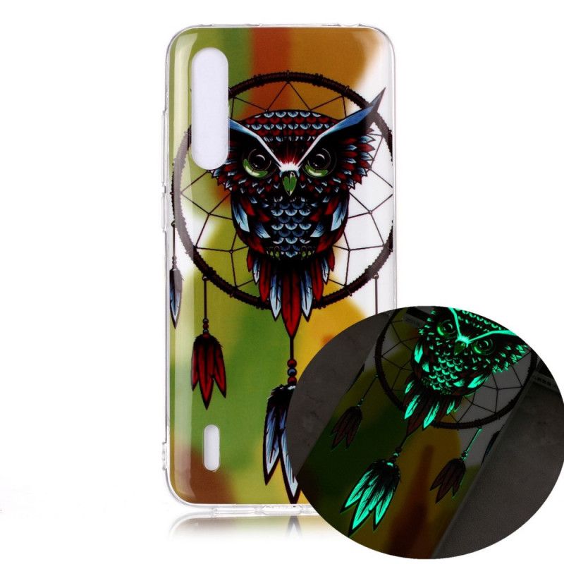 Futerały Xiaomi Mi A3 Etui na Telefon Fluorescencyjny Łapacz Snów Sowa