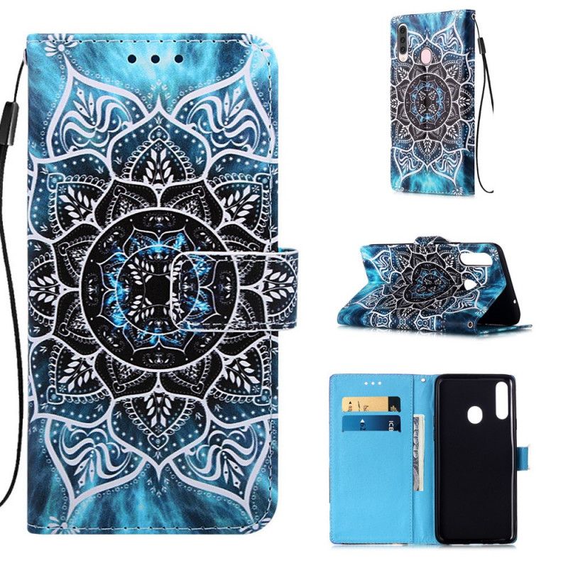 Etui Folio Samsung Galaxy A20s Mandala Na Niebie Etui Ochronne