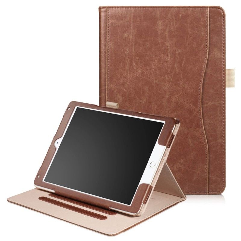 Etui Folio iPad Air / Air 2 Granatowy Czarny Efekt Skóry Retro