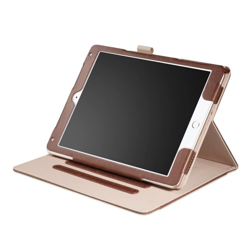 Etui Folio iPad Air / Air 2 Granatowy Czarny Efekt Skóry Retro