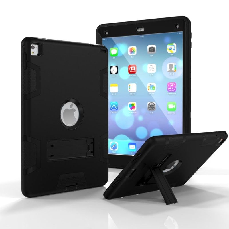 Futerały iPad Air / Air 2 Zielony Jabłkowy Czarny Etui na Telefon Premium Odporny