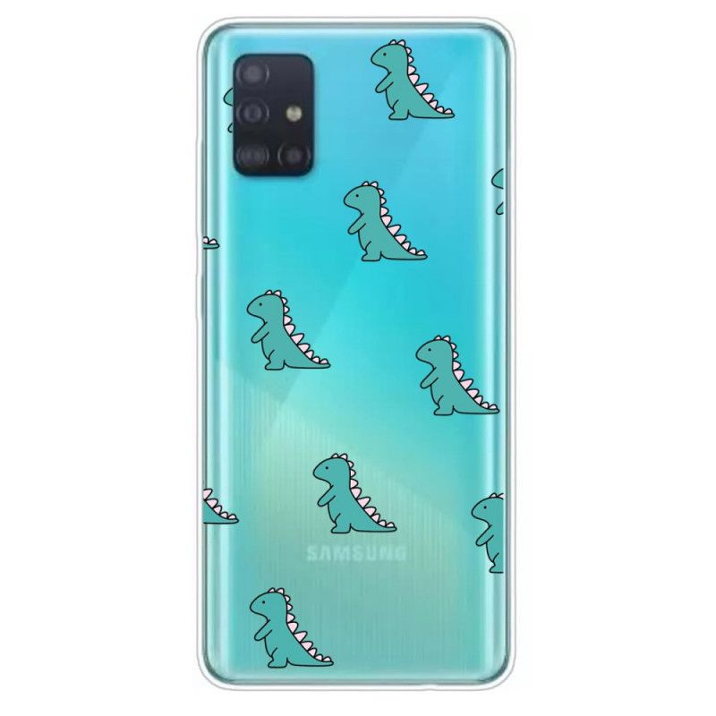 Etui Samsung Galaxy A51 Dinozaury Etui Ochronne