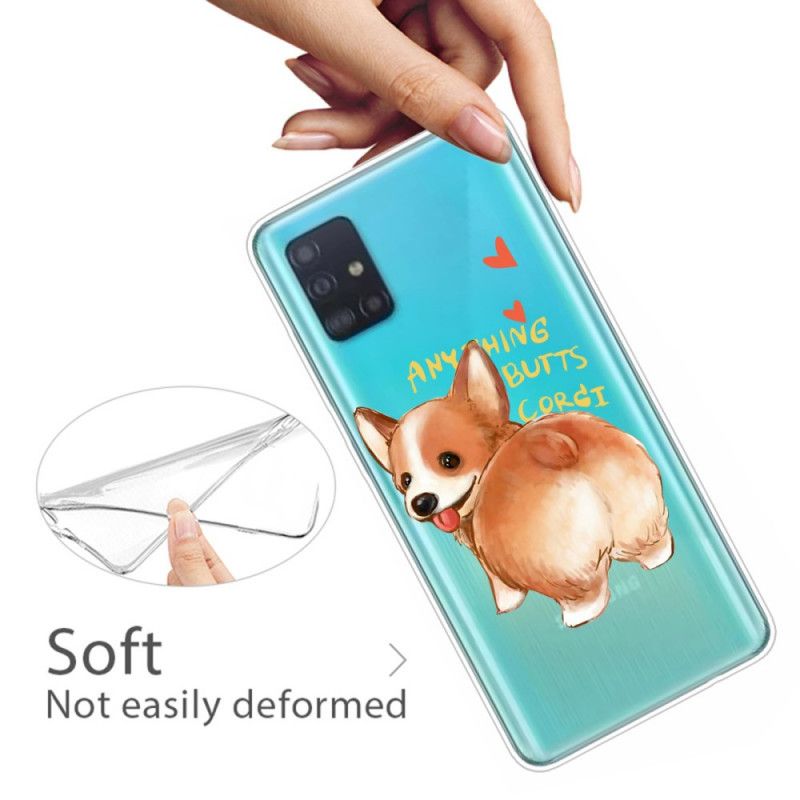 Etui Samsung Galaxy A51 Pies Pocałuj Mnie W Tyłek Etui Ochronne