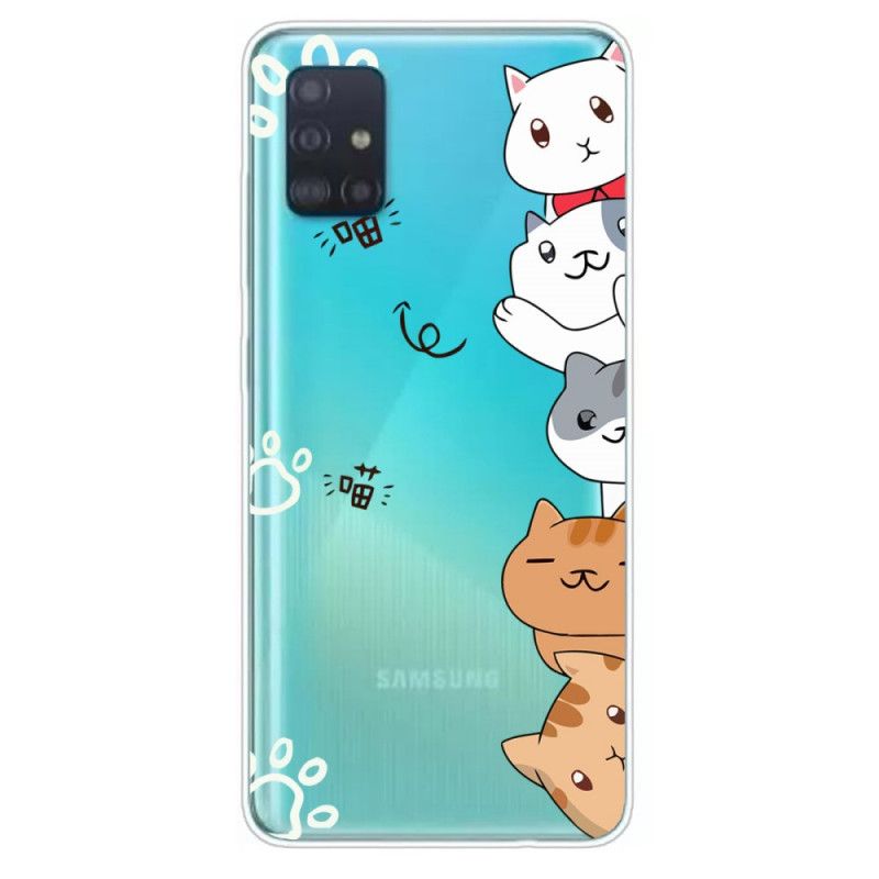 Etui Samsung Galaxy A51 Witaj Koty Etui Ochronne