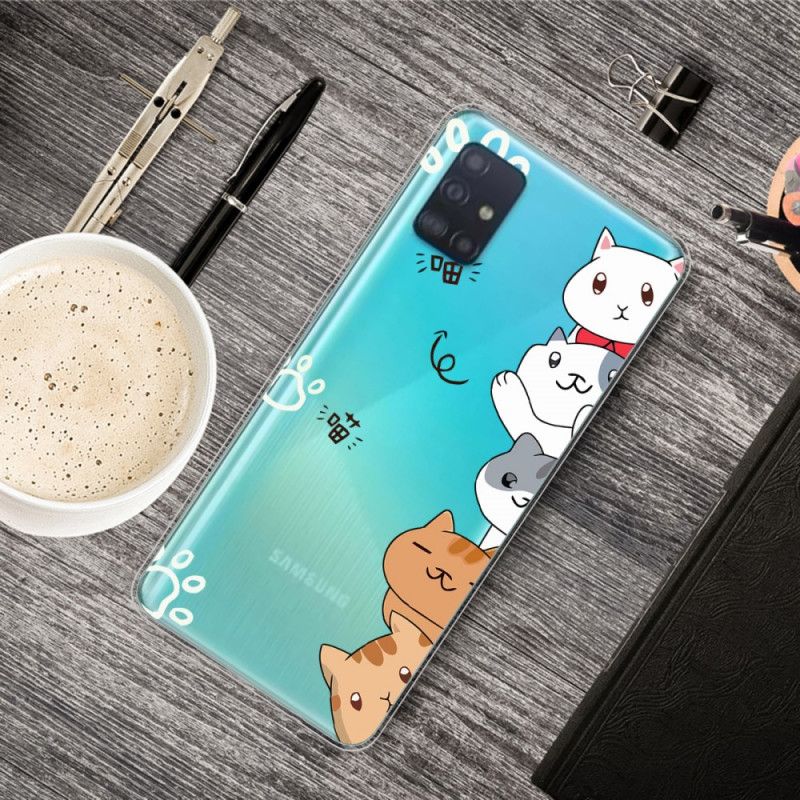 Etui Samsung Galaxy A51 Witaj Koty Etui Ochronne