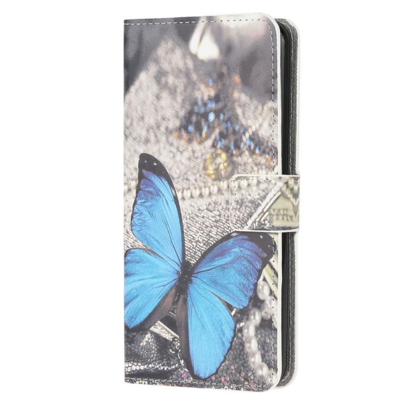 Pokrowce Samsung Galaxy A51 Biały Czarny Motyle I Kwiaty