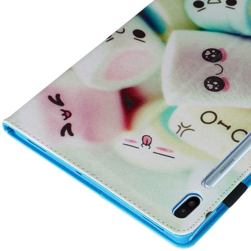 Etui Folio Samsung Galaxy Tab S6 Zabawne Pianki Etui Ochronne