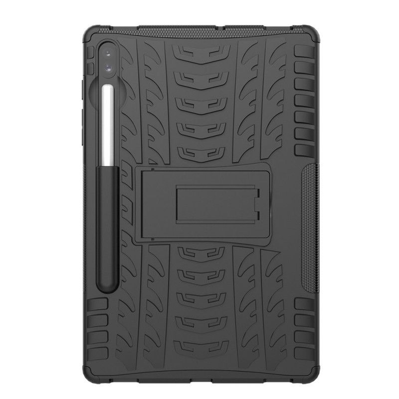 Etui Samsung Galaxy Tab S6 Biały Czarny Ultra Odporny Plus