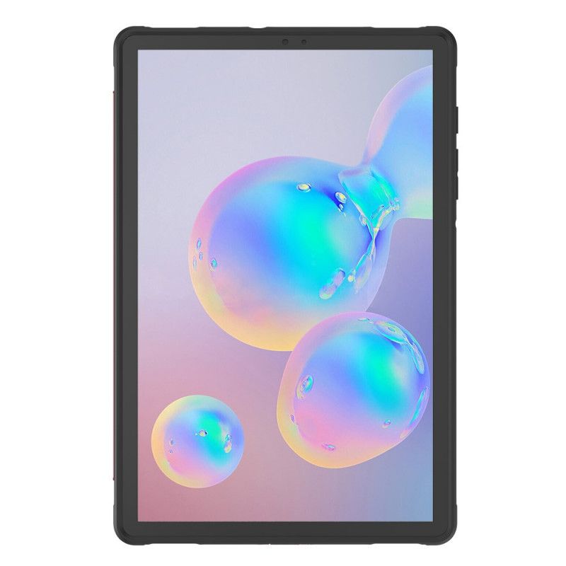 Futerały Samsung Galaxy Tab S6 Zielony Czarny Etui na Telefon Super Ochrona Z Paskiem Podtrzymującym