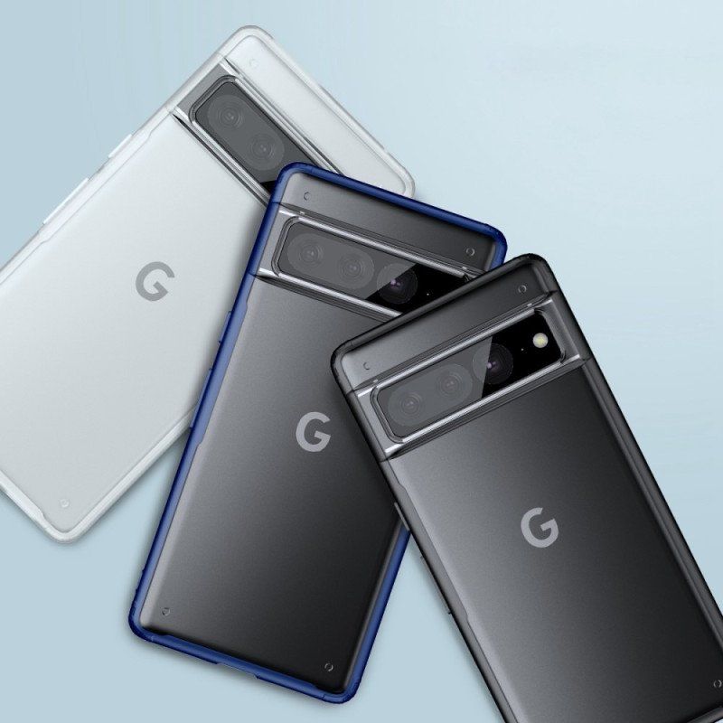 Futerały do Google Pixel 7 Pro Tekstura Dżinsów Ze Sztucznej Skóry