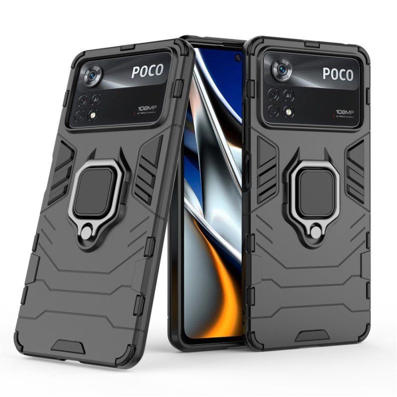 Futerały do Poco X4 Pro 5G Odporność Na Pierścienie