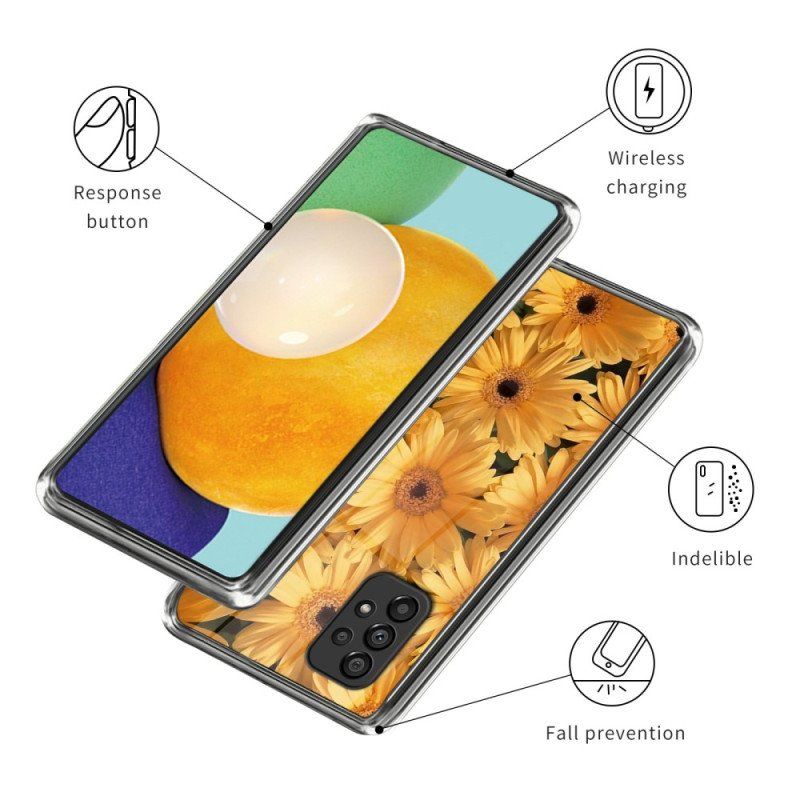 Futerały do Samsung Galaxy A53 5G Wieczne Słoneczniki