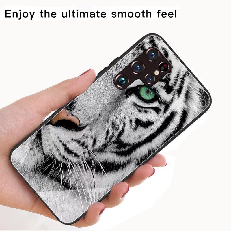 Futerały do Samsung Galaxy S22 Ultra 5G Tygrysie Szkło Hartowane