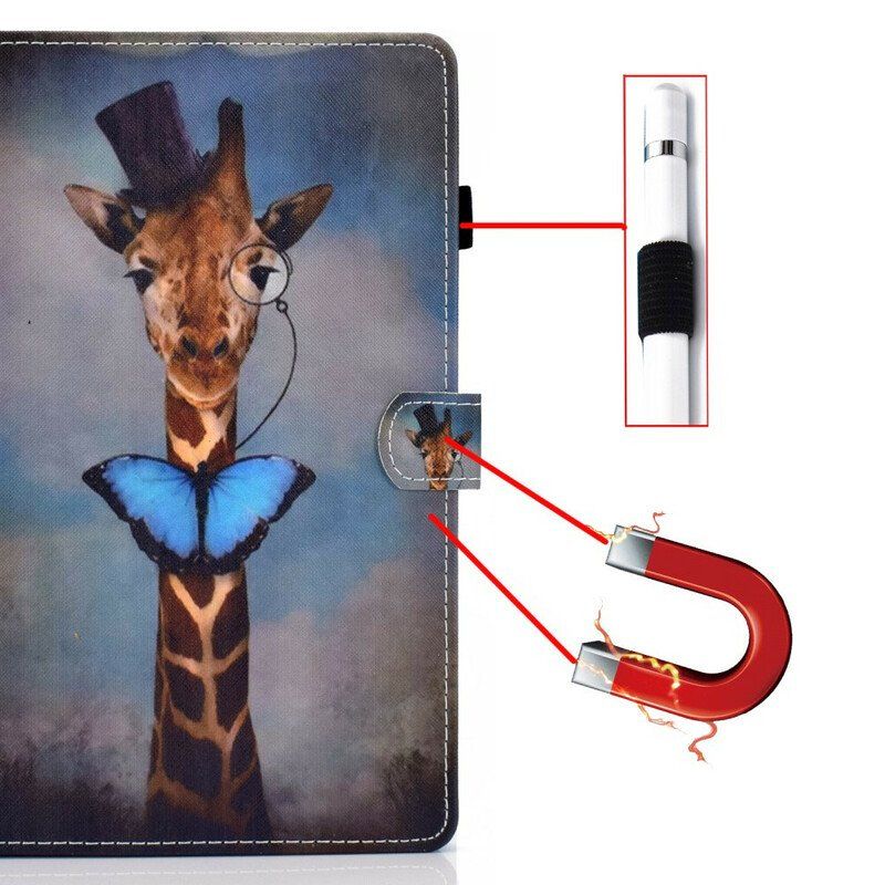 Obudowa Etui Na Telefon do iPad Pro 11" (2022) Żyrafa Z Klasą