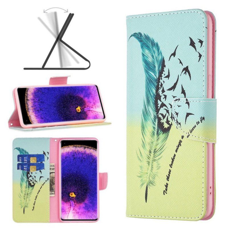Obudowa Etui Na Telefon do Oppo Reno 7 Pióro
