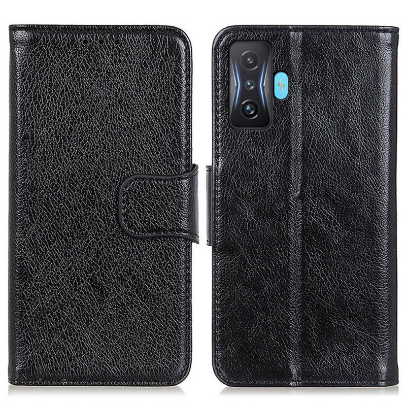 Obudowa Etui Na Telefon do Poco F4 GT Dwoina Skóry Nappa