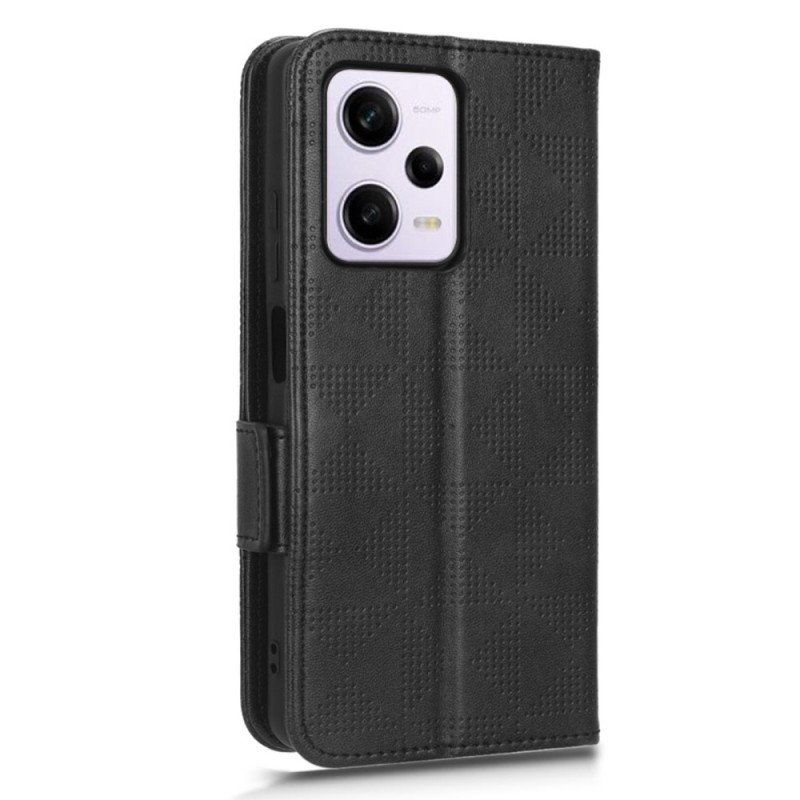 Obudowa Etui Na Telefon do Xiaomi Redmi Note 12 Pro Trójkąty Ze Smyczą