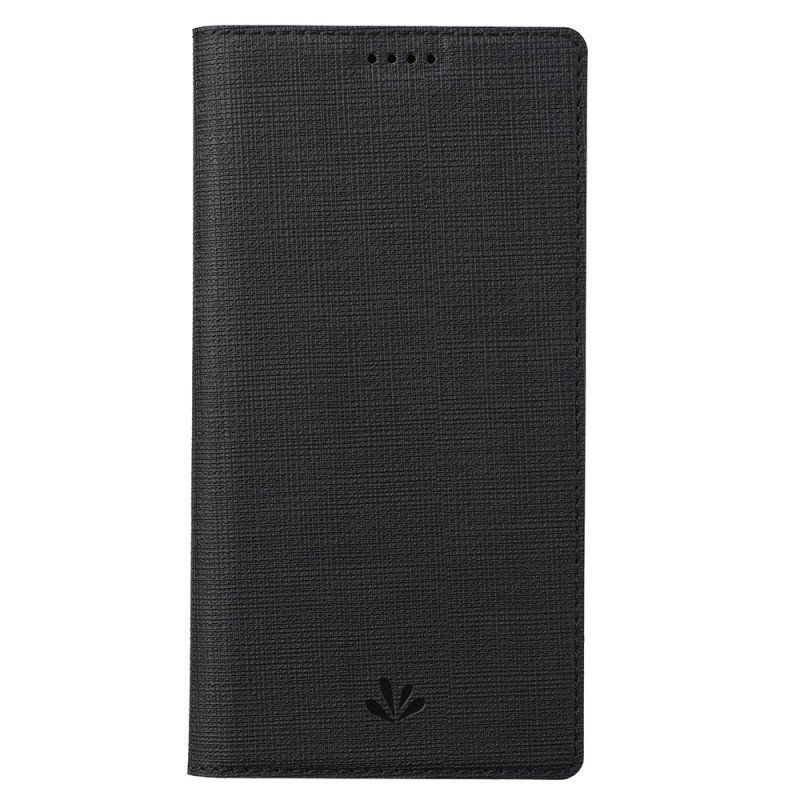 Skórzany Futerał do OnePlus 11 5G Vili Tekstura Tkaniny